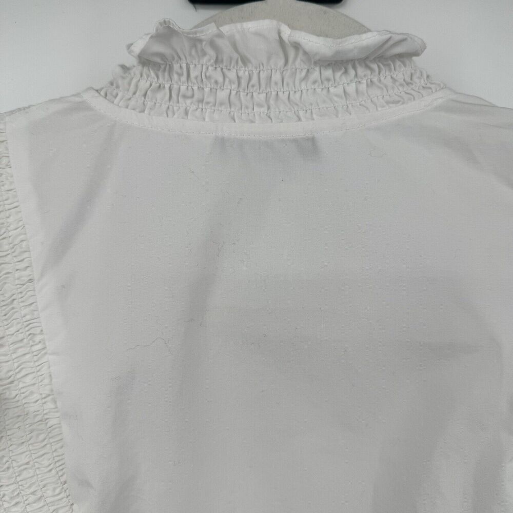 ASOS White Ruffle Blouse - Picture 5 of 12